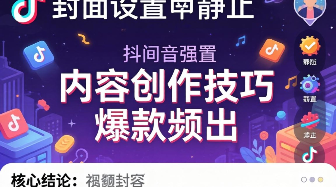 TikTok 封面设置技巧与爆款方法
