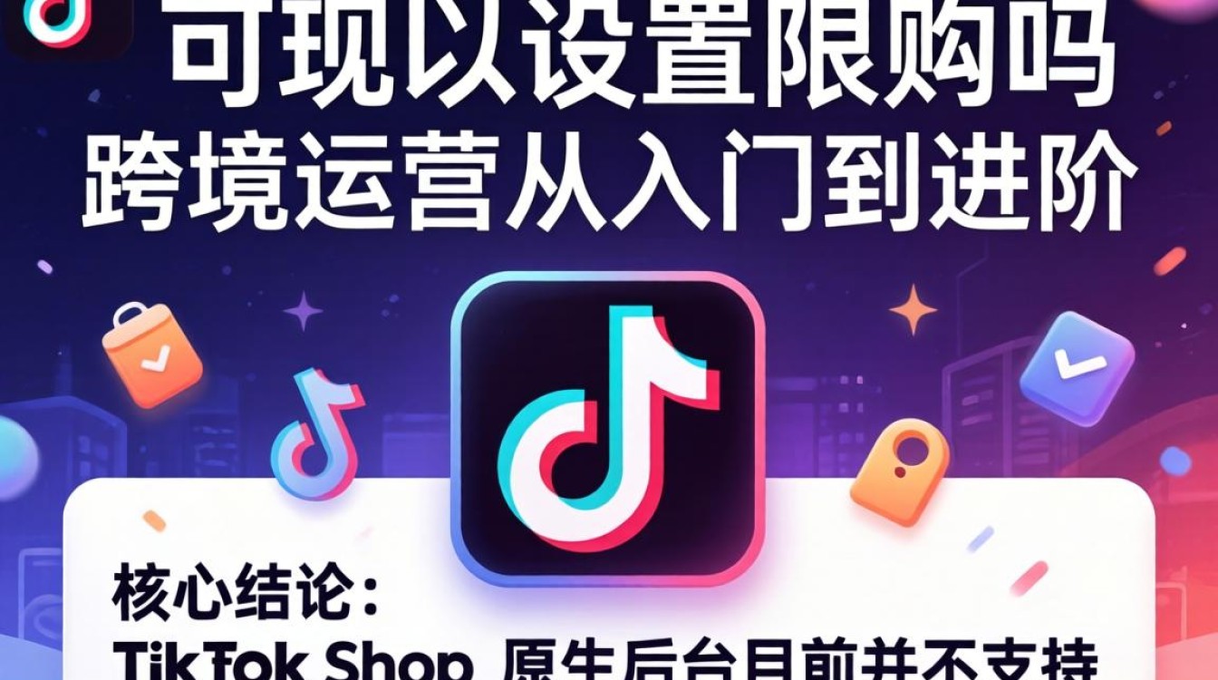 TikTok 可以设置限购吗