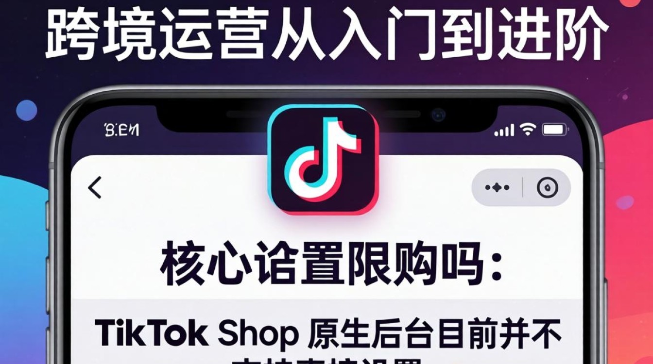 TikTok 可以设置限购吗