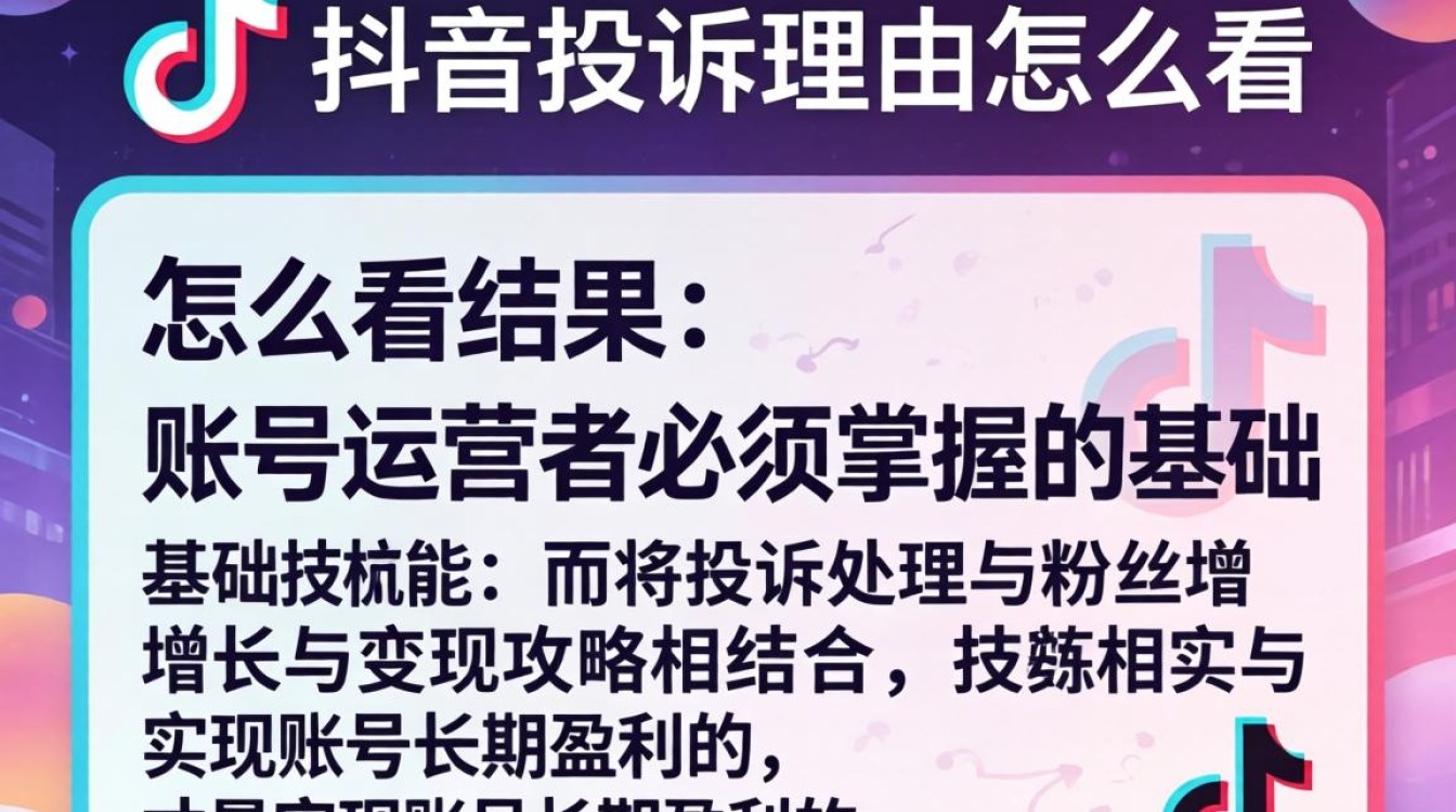 抖音投诉理由怎么看结果