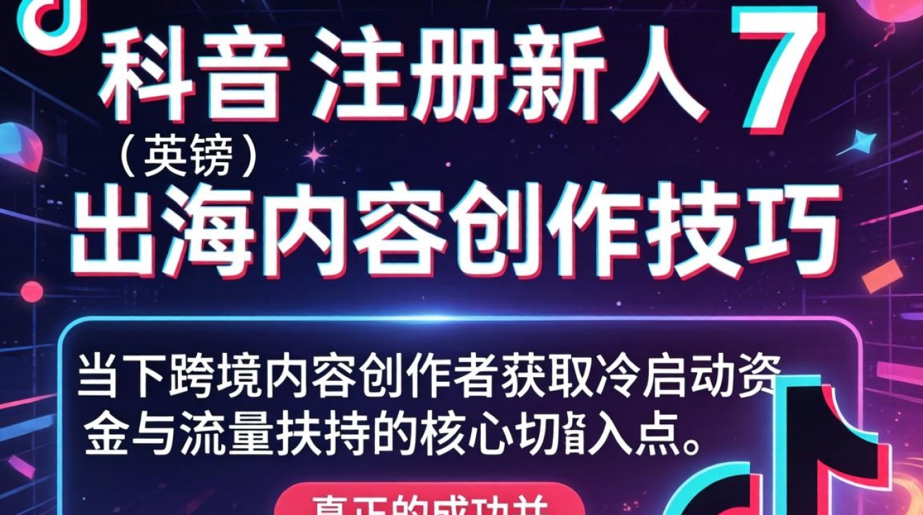 TikTok 注册新人 7 英镑