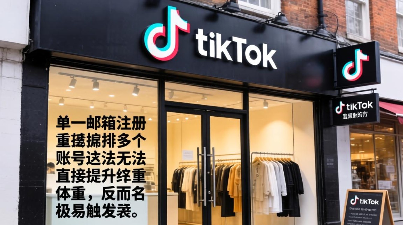 TikTok 邮箱申请数量与权重排名提升