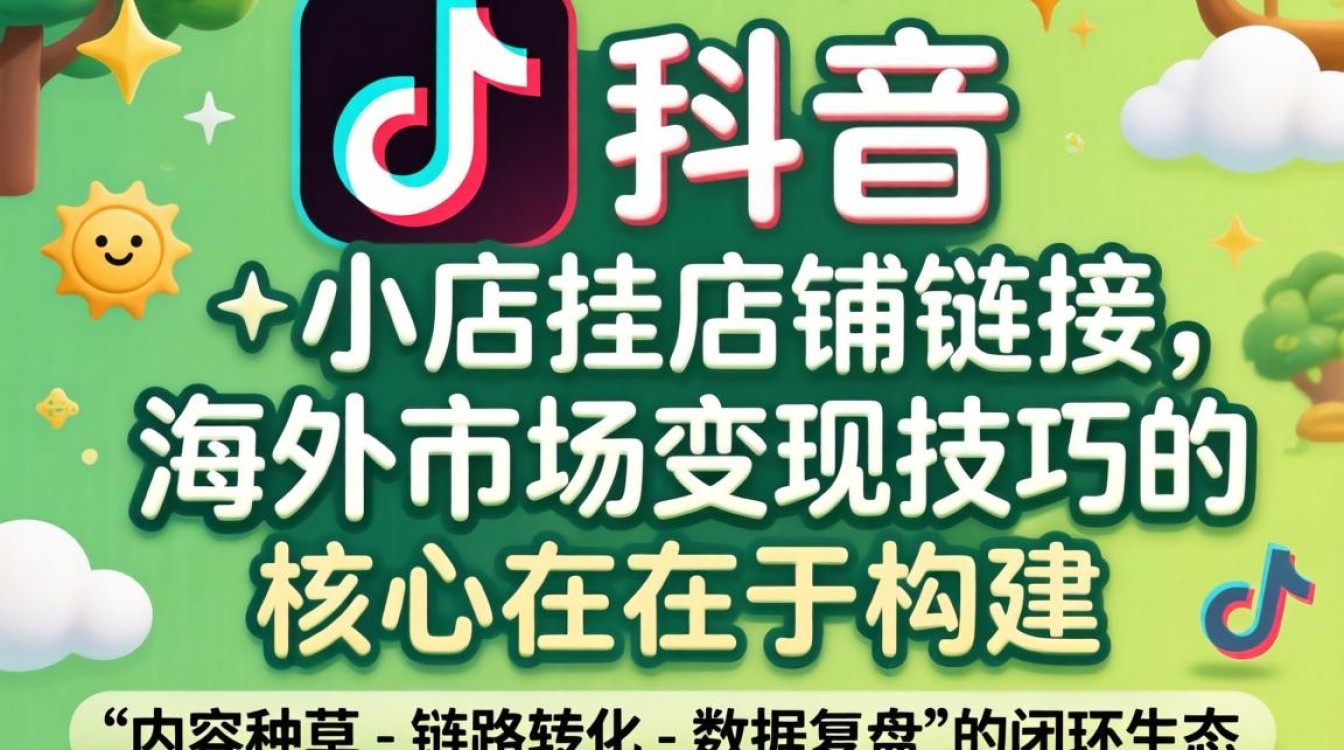 TikTok 小店挂店铺链接怎么操作