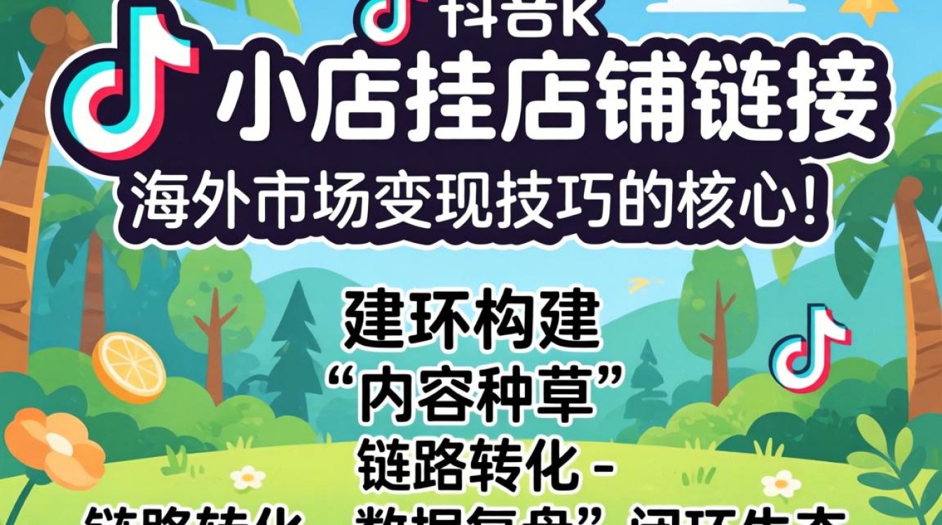 TikTok 小店挂店铺链接怎么操作