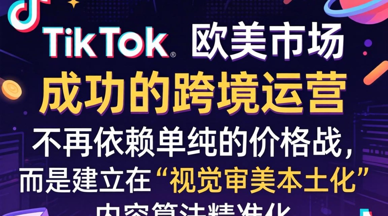 TikTok 欧美风穿搭跨境运营从入门到进阶