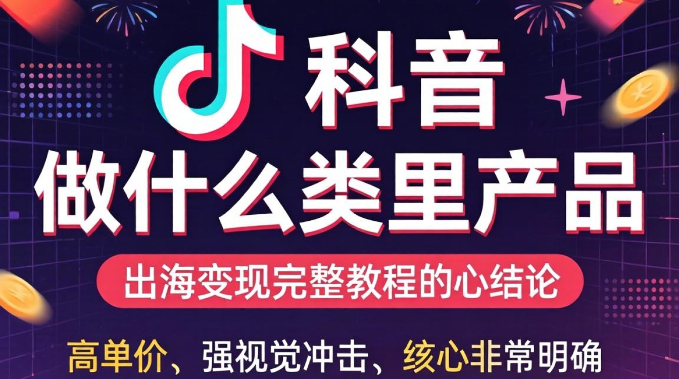 TikTok 做什么类目产品出海变现完整教程