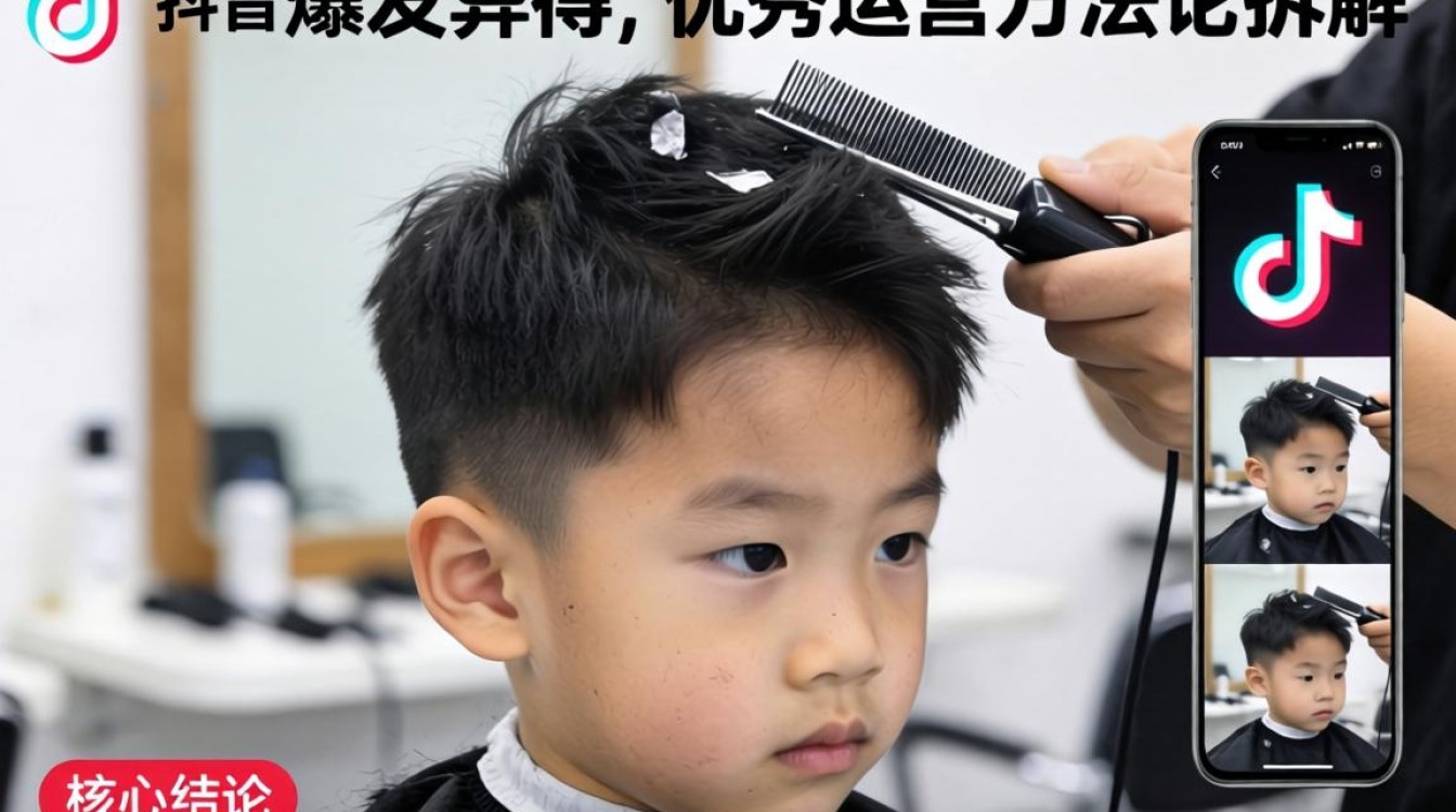 抖音上男孩发型怎么弄