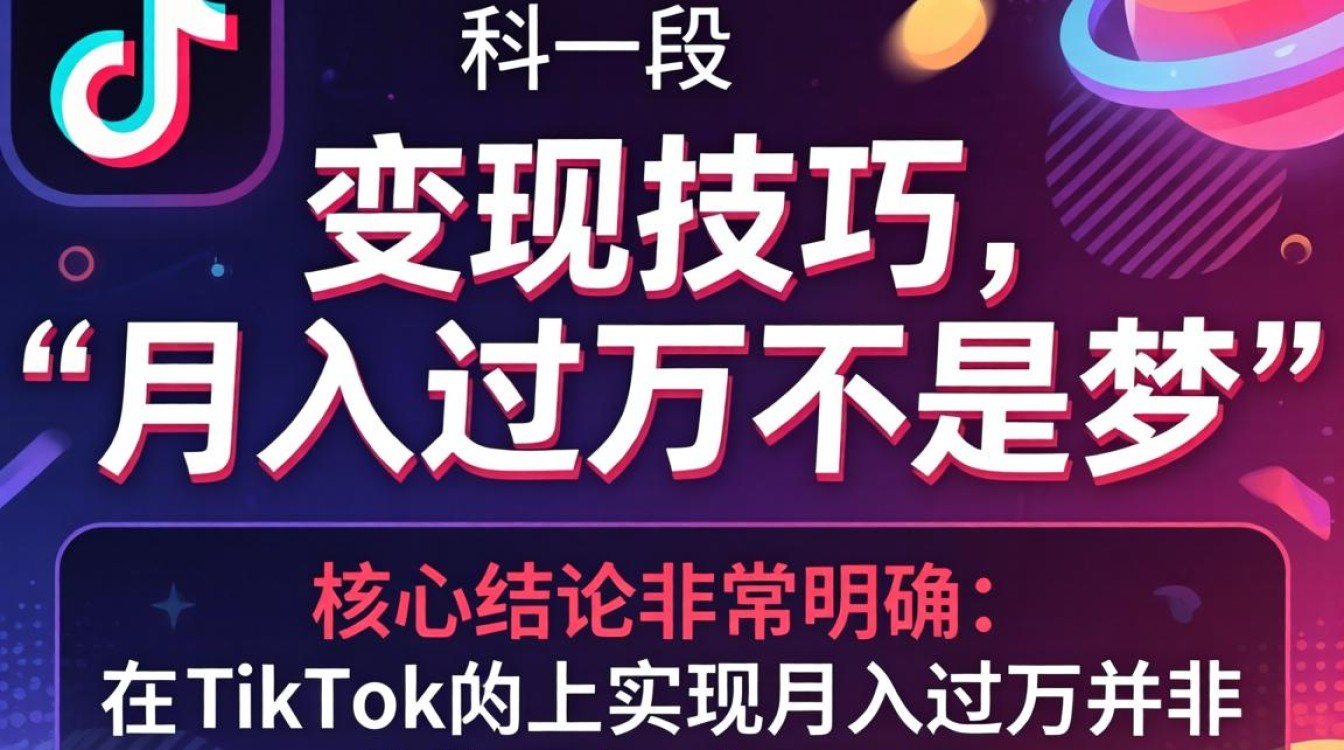 TikTok 第一段变现技巧月入过万不是梦