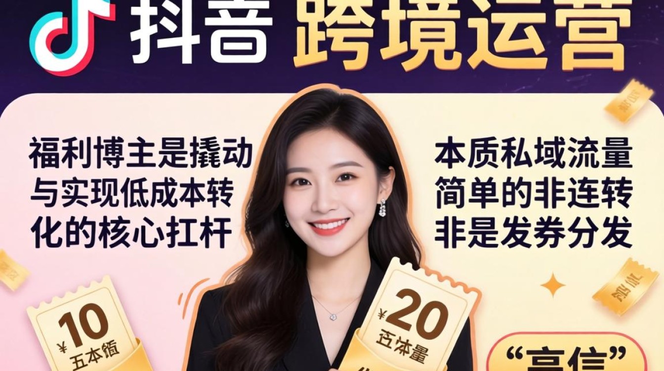TikTok 的福利博主 跨境运营从入门到进阶