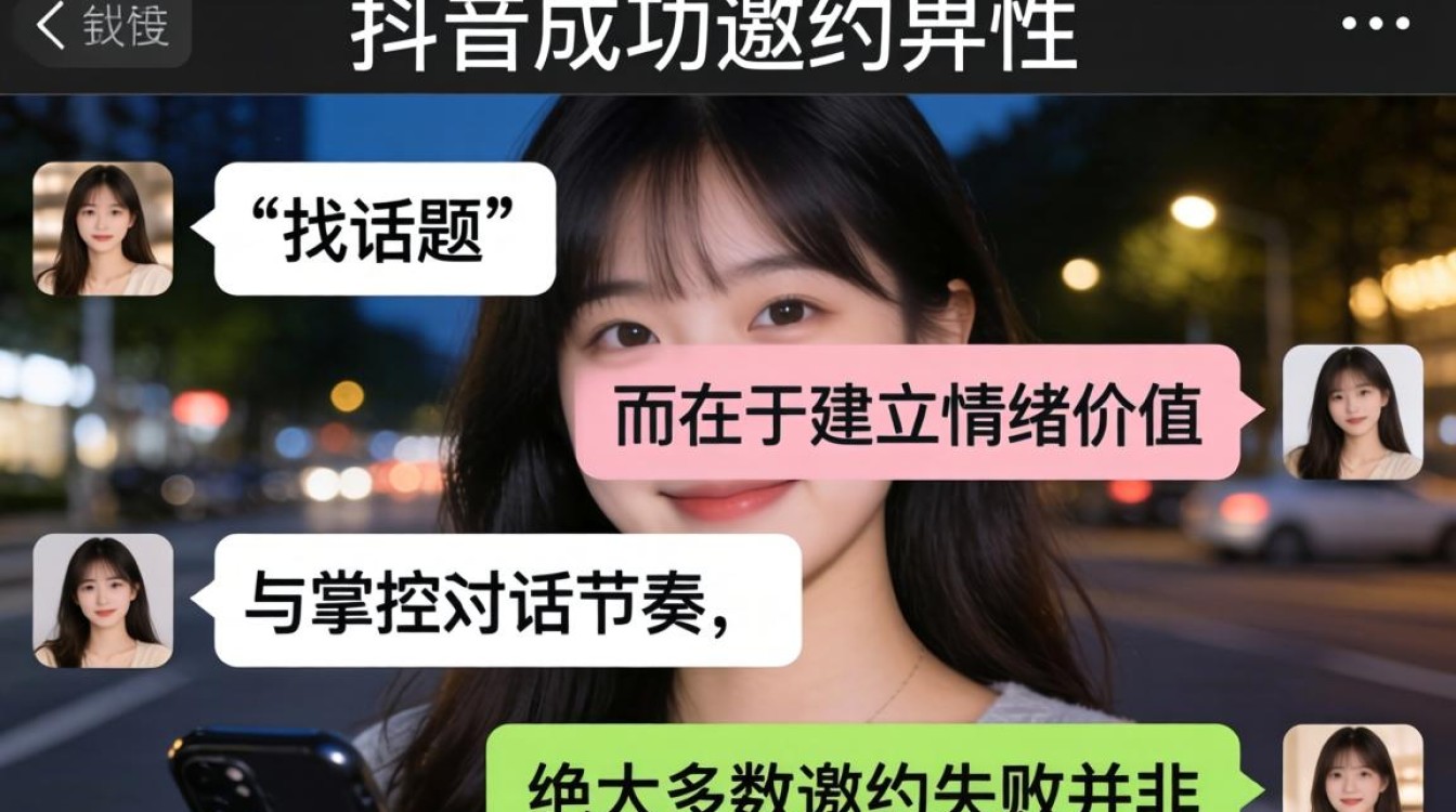 抖音约了个妹子怎么聊天不冷场