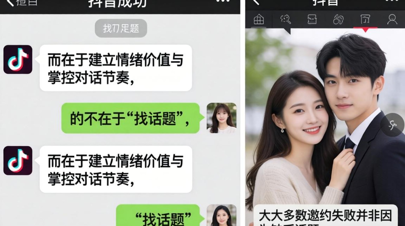 抖音约了个妹子怎么聊天不冷场