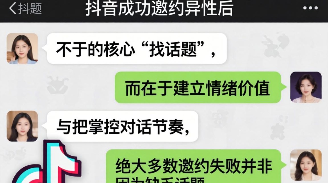 抖音约了个妹子怎么聊天不冷场