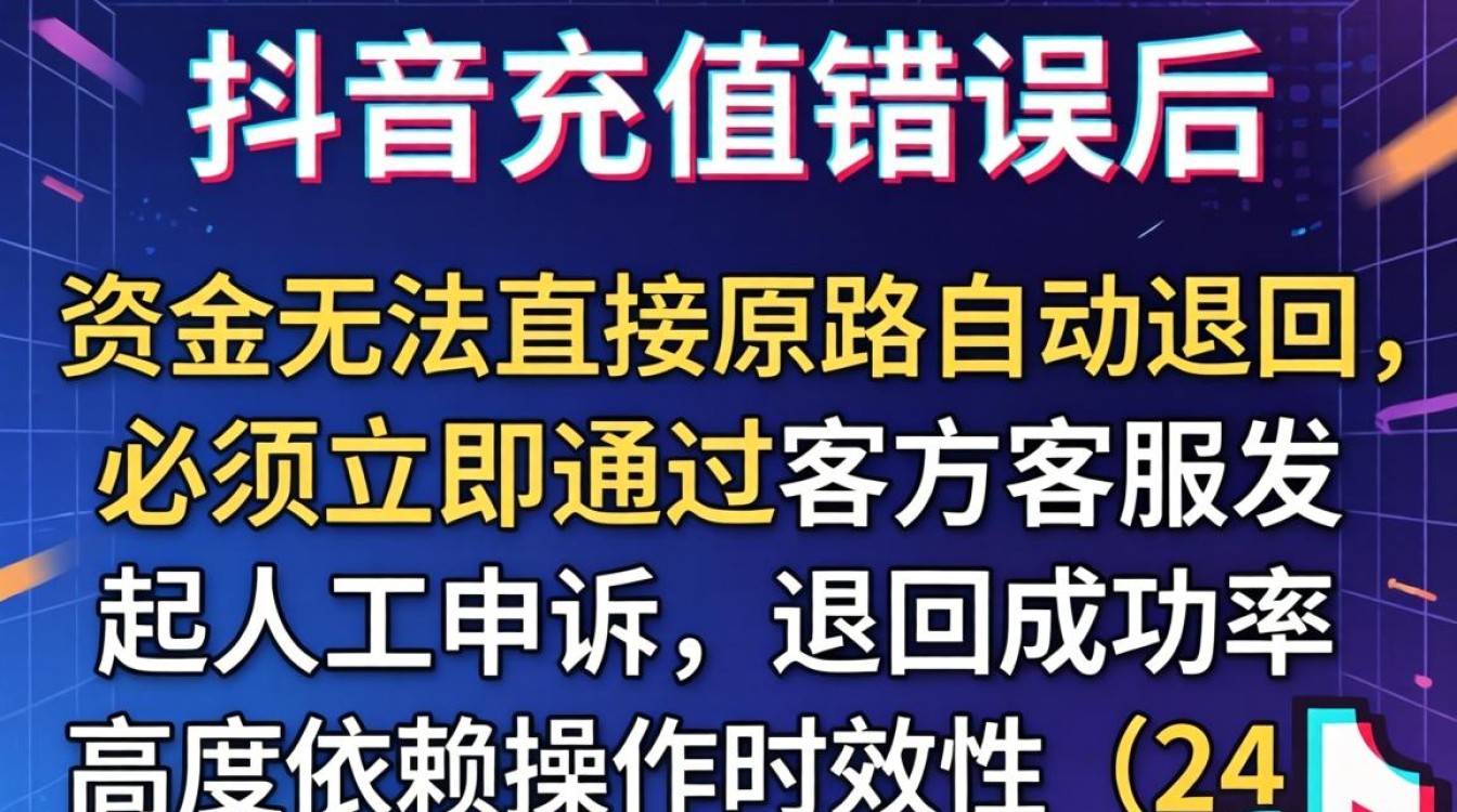 抖音充错币退款教程及爆款创作技巧