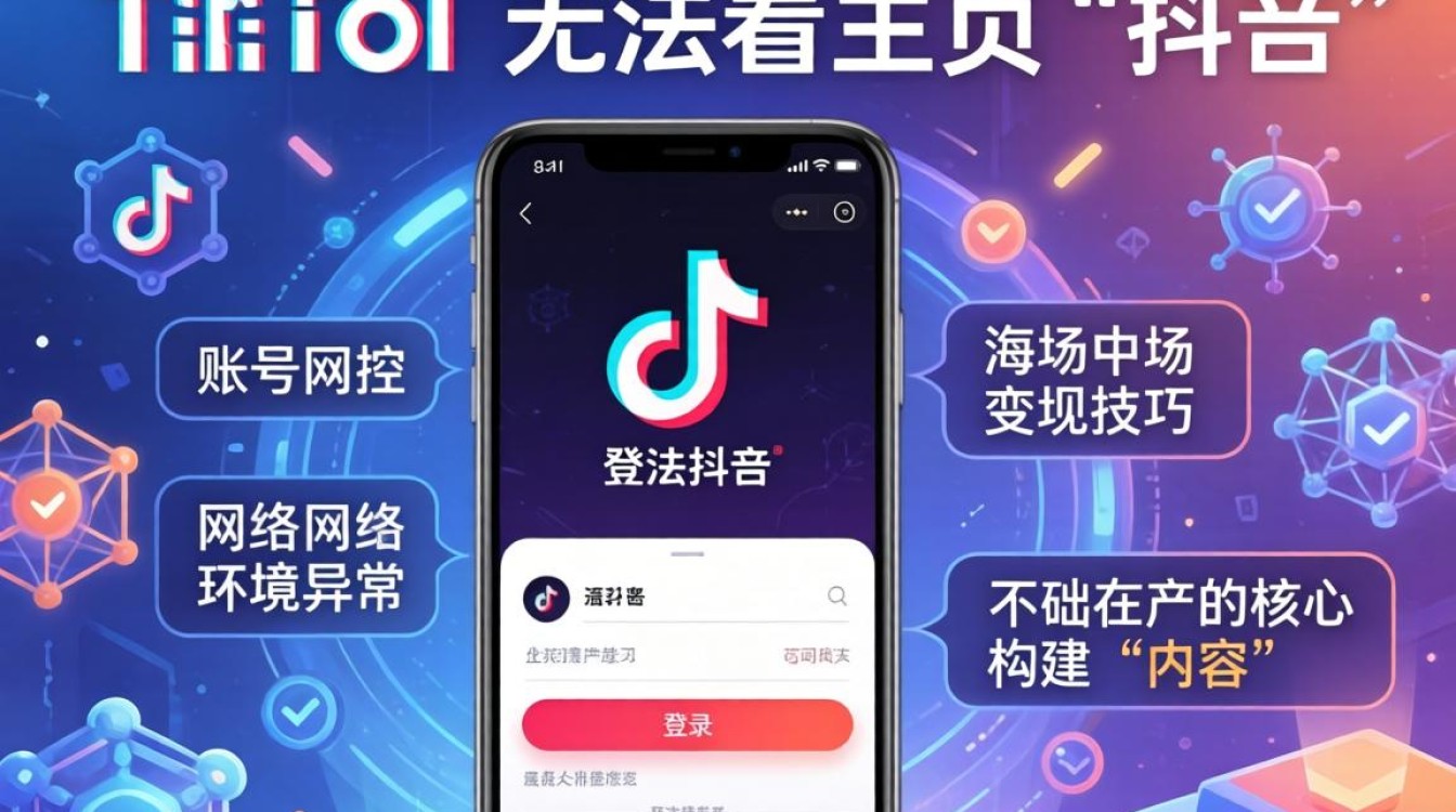 TikTok 登录无法看主页怎么办