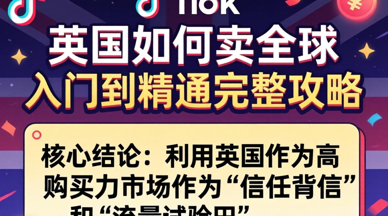 TikTok 英国如何卖全球从入门到精通完整攻略