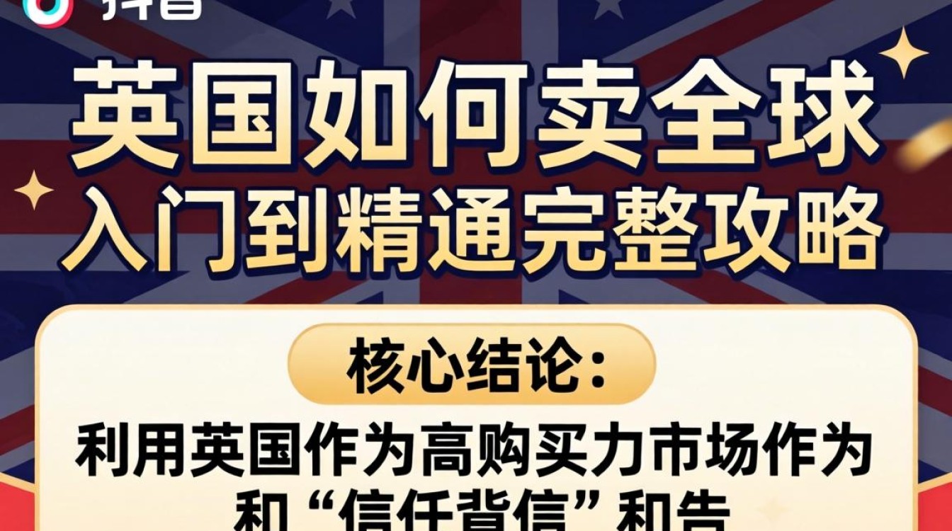 TikTok 英国如何卖全球从入门到精通完整攻略