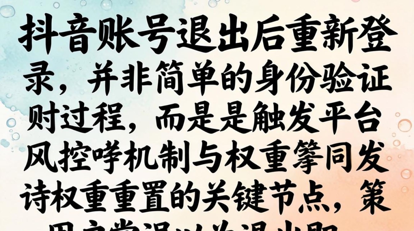 抖音退出后再怎么登录啊