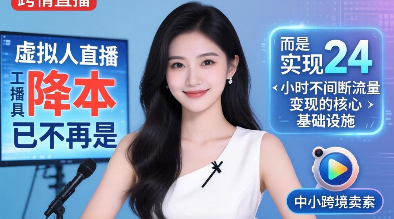 TikTok 虚拟人直播 跨境运营从入门到进阶