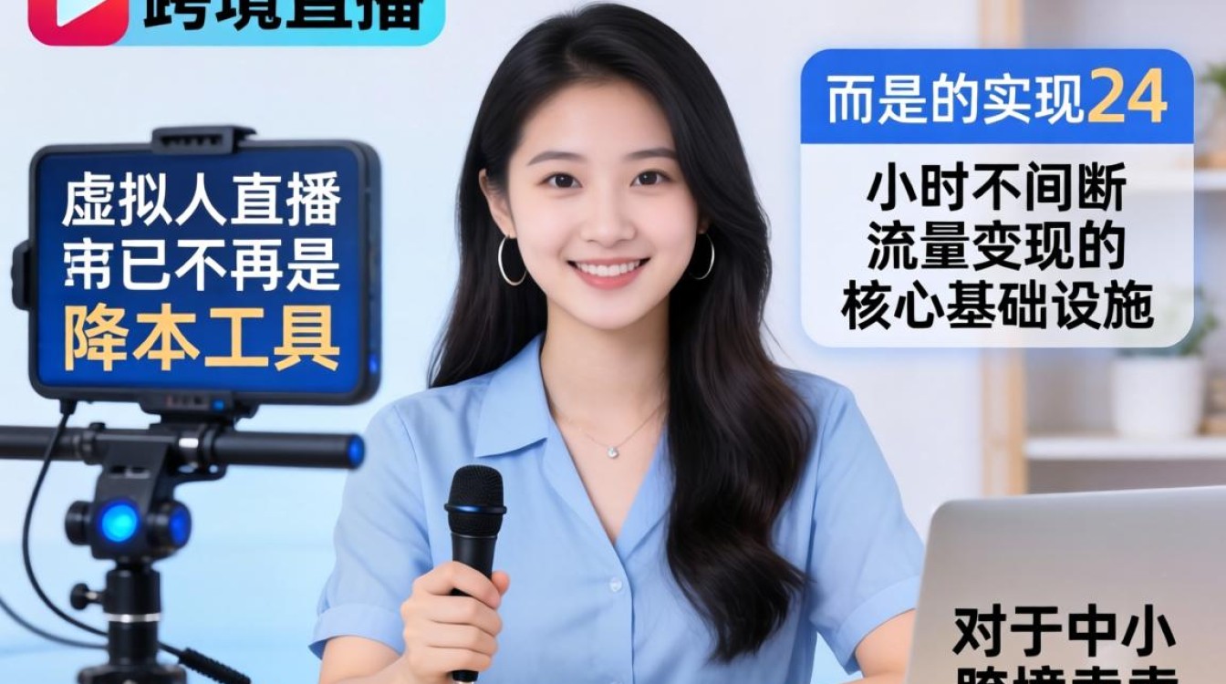 TikTok 虚拟人直播 跨境运营从入门到进阶