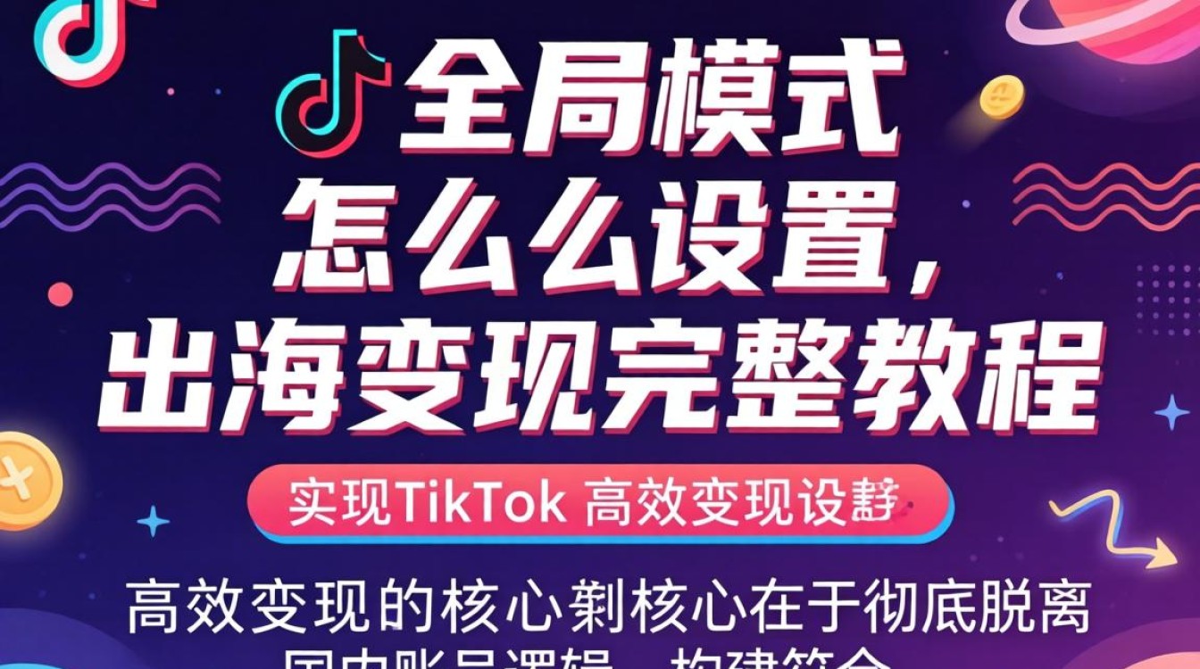 TikTok 全局模式怎么设置