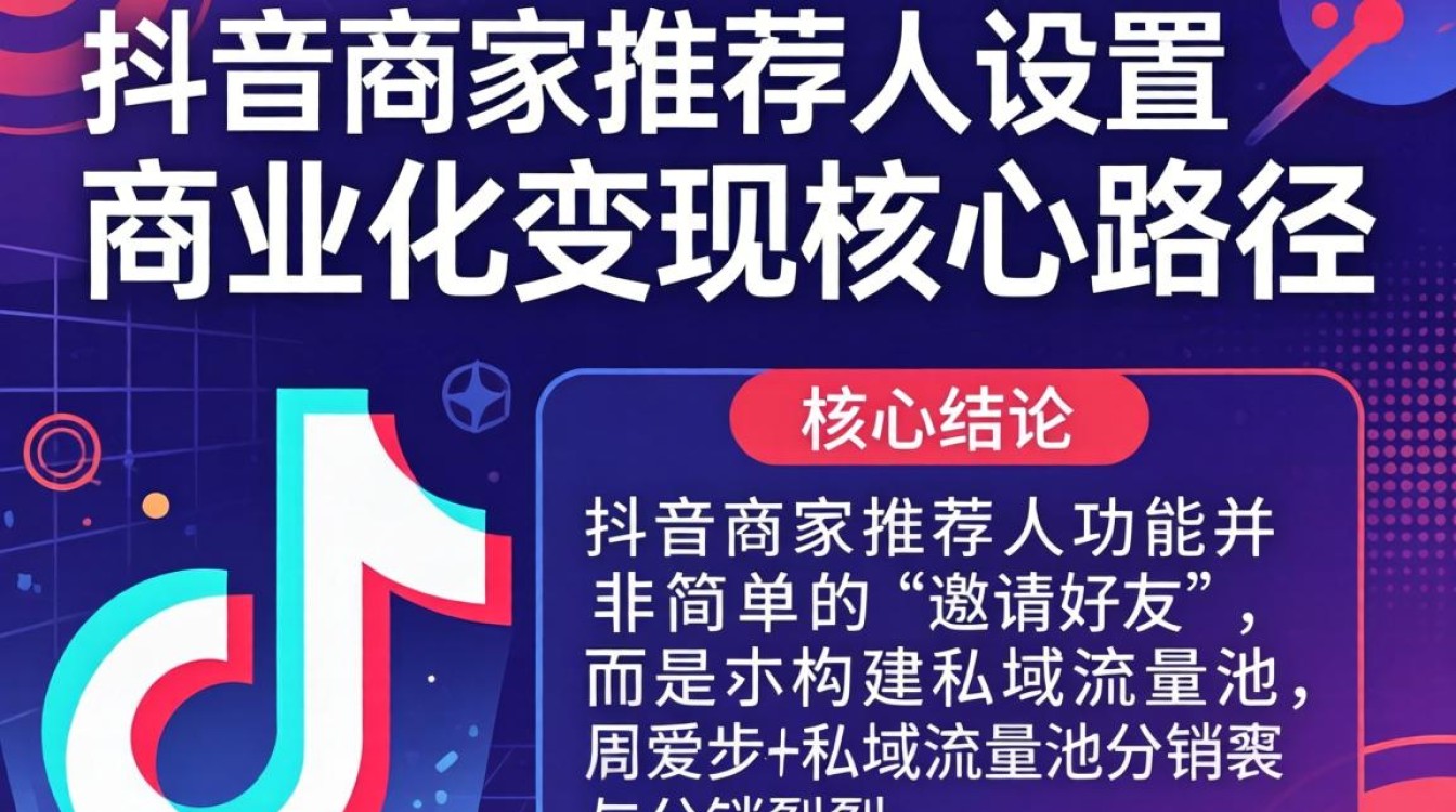 抖音怎么设置商家推荐人