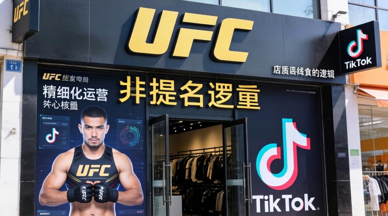 店铺优化 ufc 和 tiktok 的关系是什么