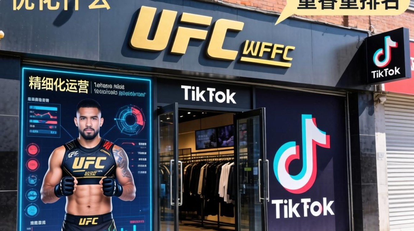 店铺优化 ufc 和 tiktok 的关系是什么