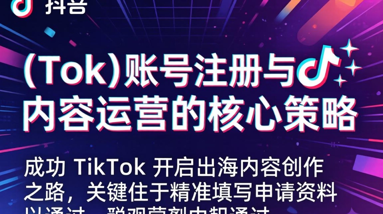 TikTok 申请资料填写技巧与出海内容创作