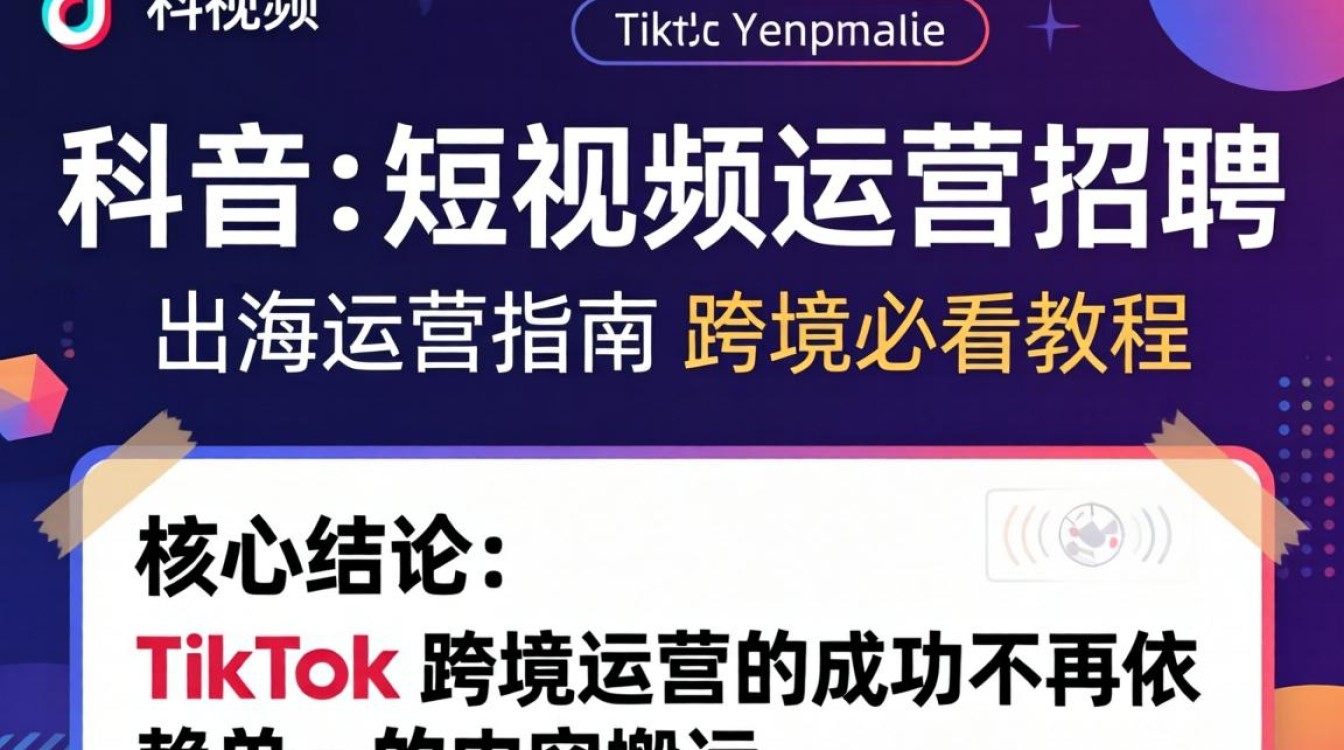 TikTok 短视频运营招聘怎么做