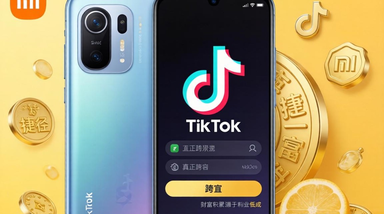 小米 11 如何登录 TikTok 实现财富自由