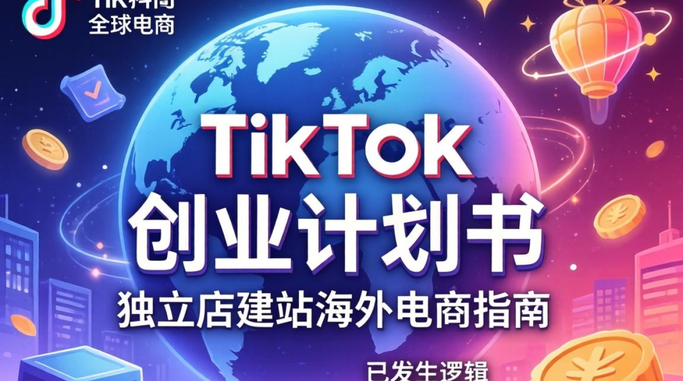 TikTok 创业计划书独立站建站海外电商指南