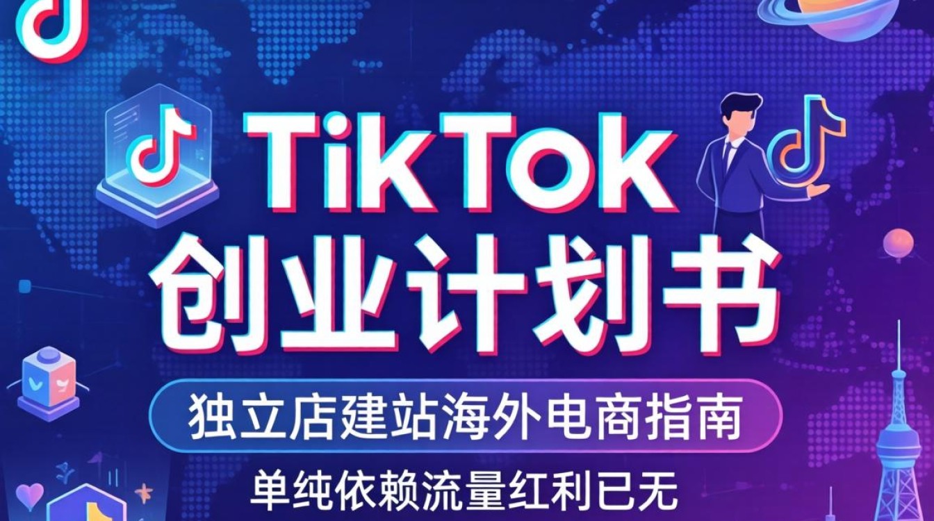 TikTok 创业计划书独立站建站海外电商指南