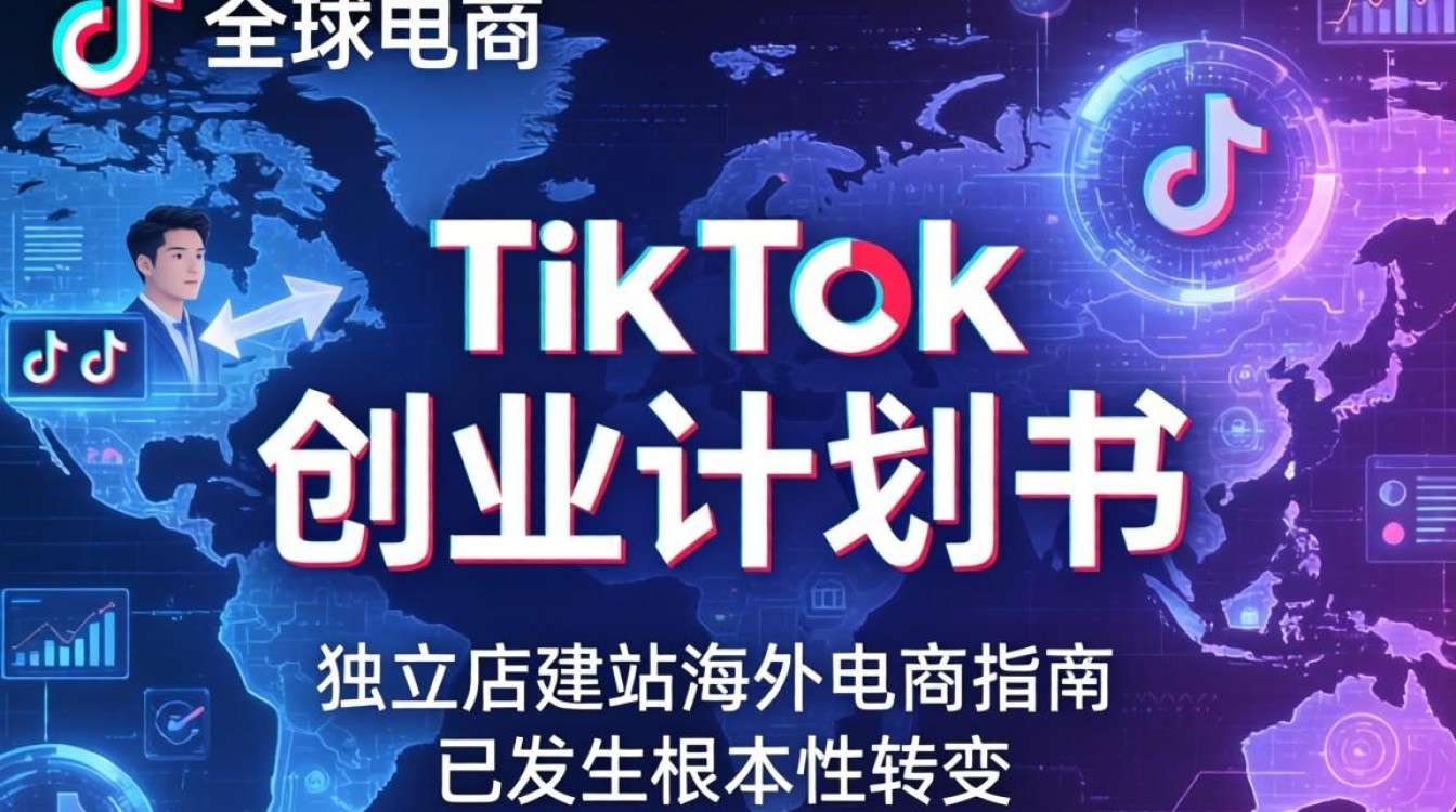 TikTok 创业计划书独立站建站海外电商指南