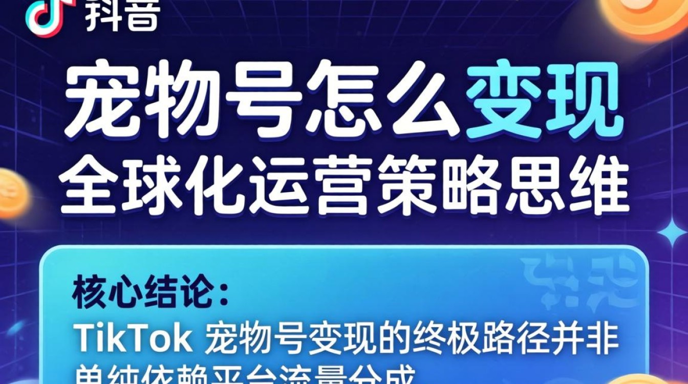 TikTok 宠物号怎么变现