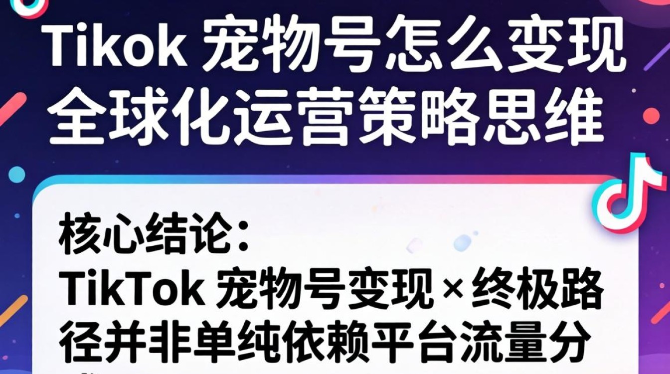 TikTok 宠物号怎么变现