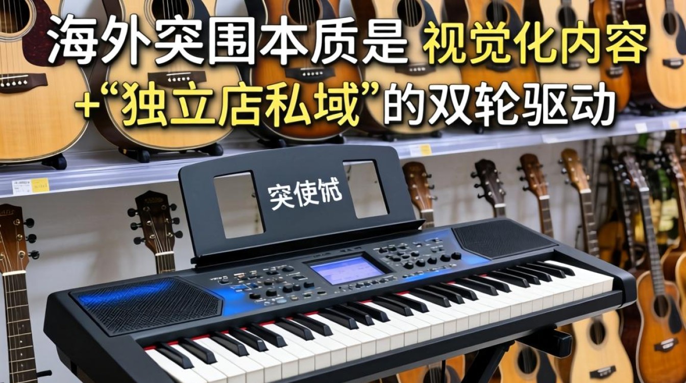 TikTok 电子琴大神独立站建站海外电商指南