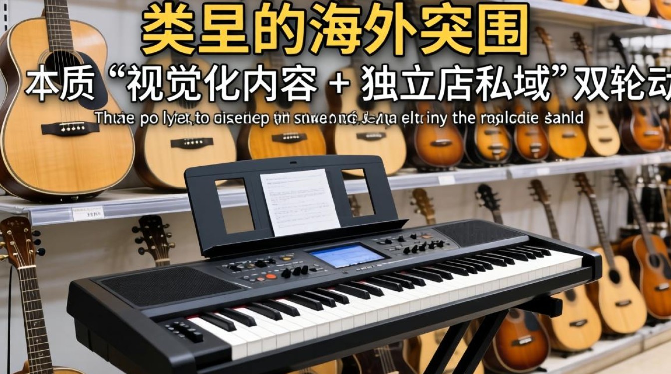 TikTok 电子琴大神独立站建站海外电商指南