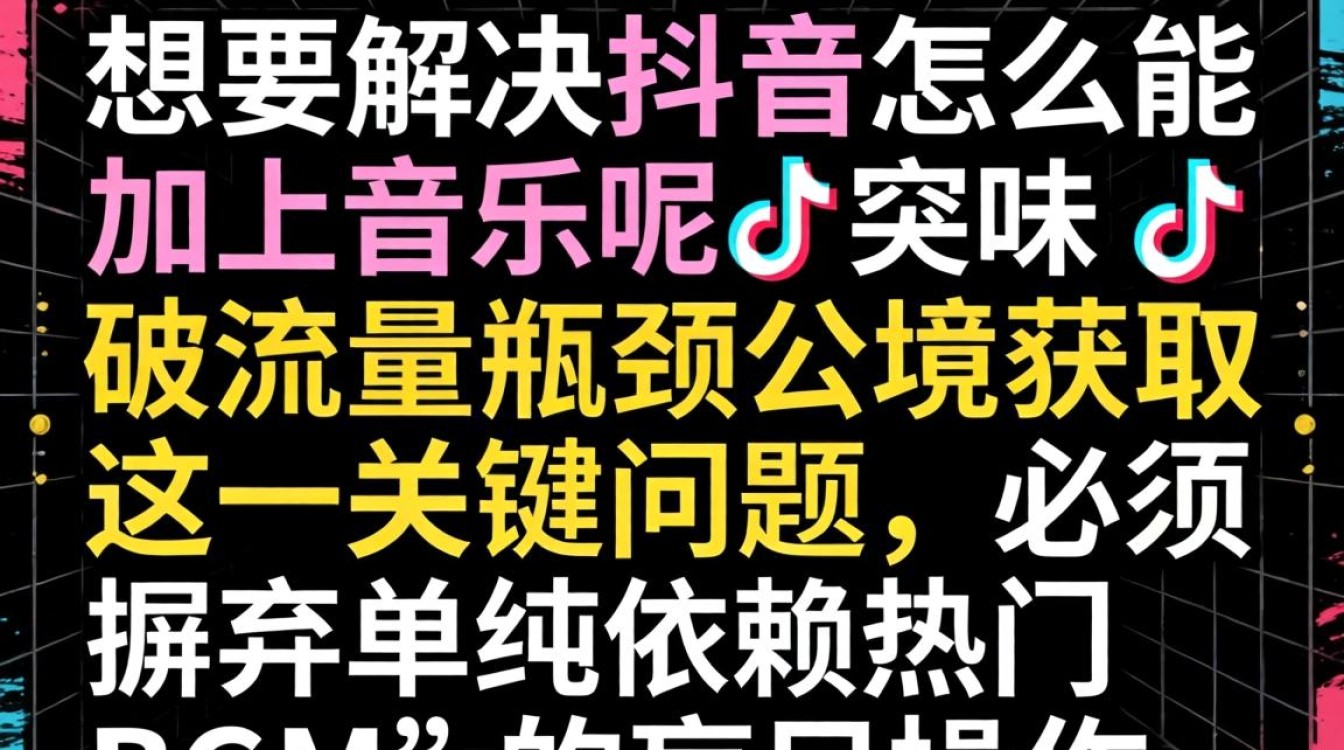 抖音怎么能加上音乐呢