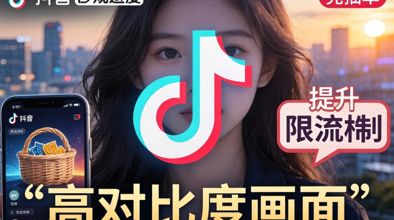 抖音对比度调整技巧与赚钱实战案例