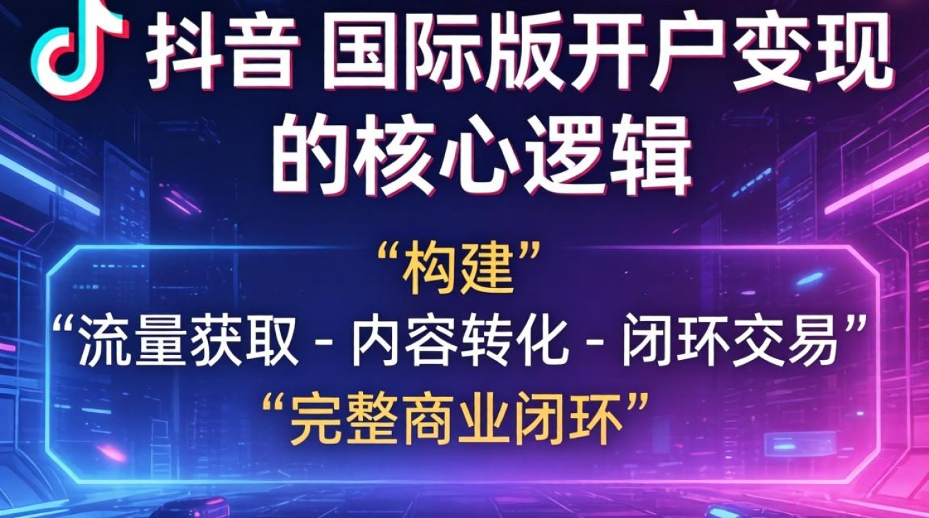 TikTok 国际版开户 变现技巧