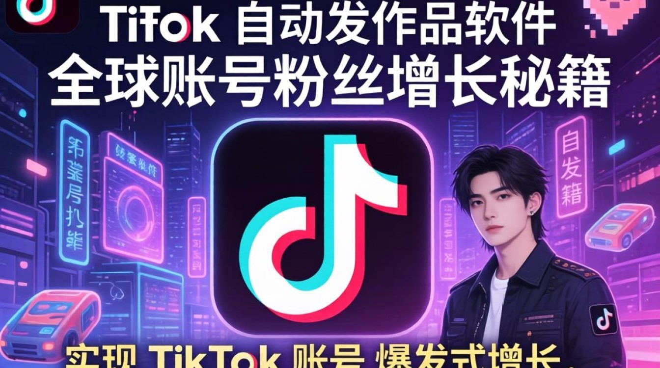 TikTok 自动发作品软件 全球账号粉丝增长秘籍