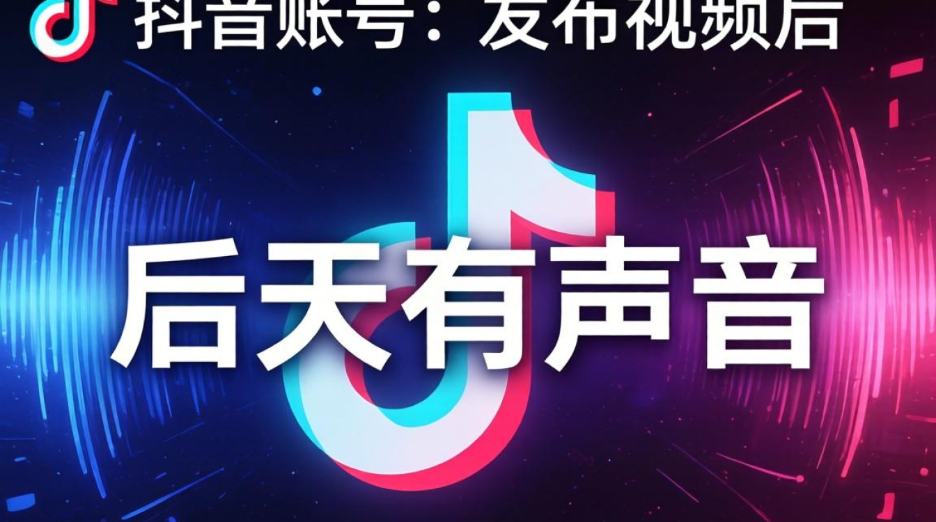 抖音后天有声音怎么回事