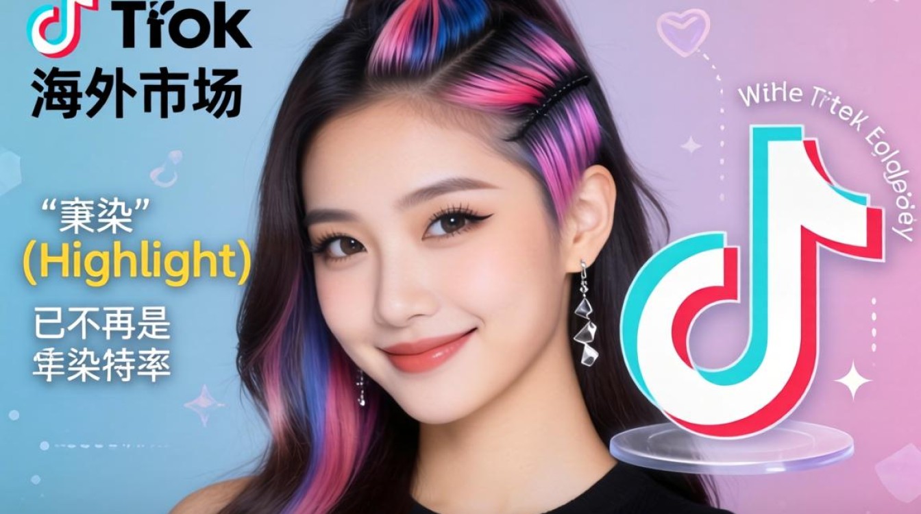 TikTok 网红挑染怎么做