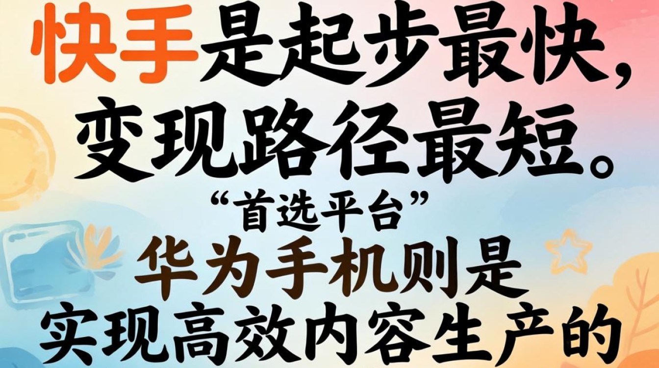 快手华为和tiktok哪个好用