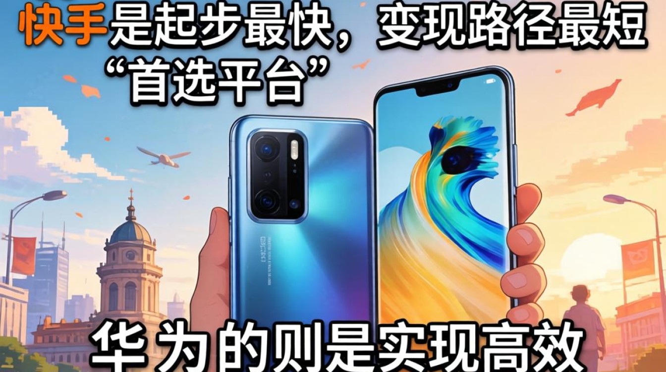 快手华为和tiktok哪个好用