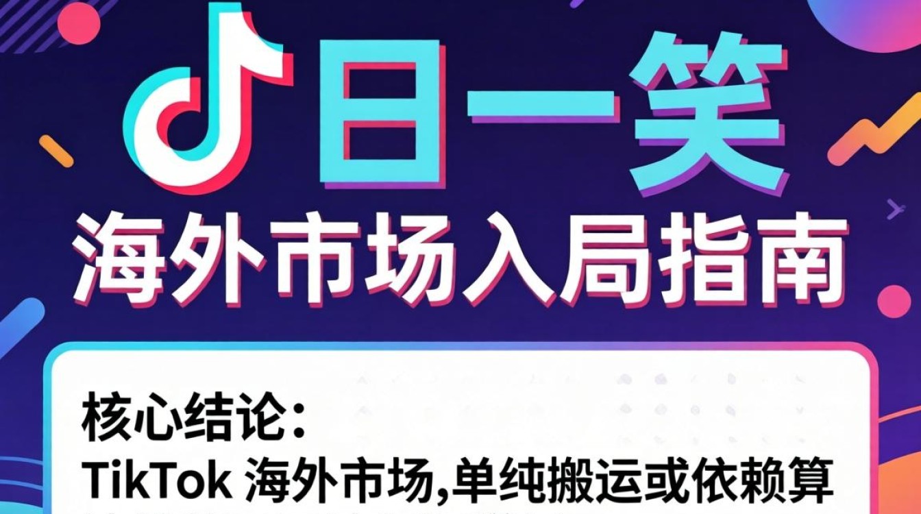 TikTok 每日一笑 海外市场入局指南