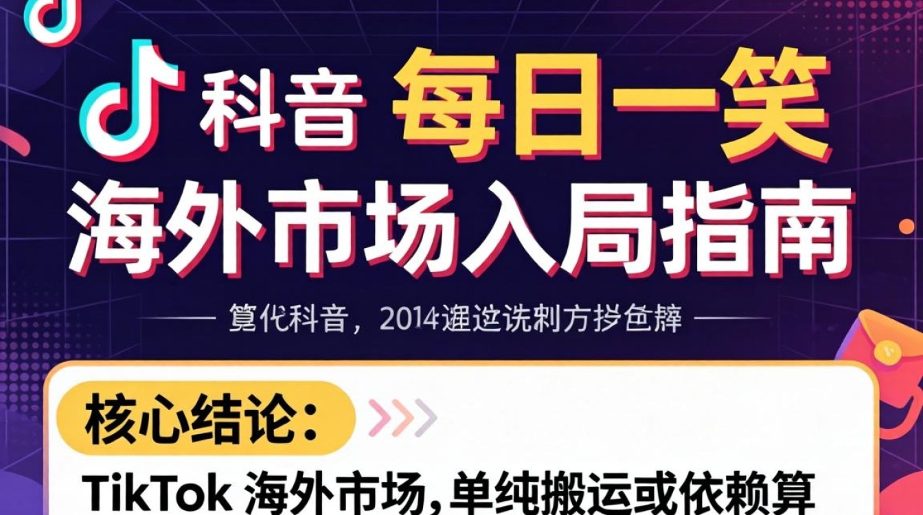 TikTok 每日一笑 海外市场入局指南