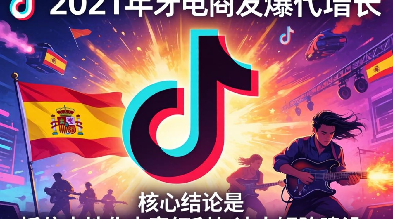 电商运营西班牙TikTok发展情况2021销售提升指南