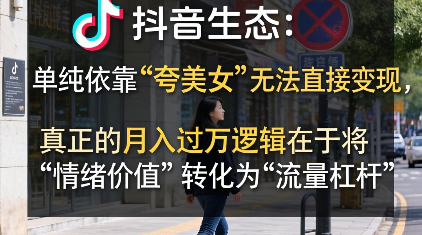 抖音美女变现技巧与月入过万方法