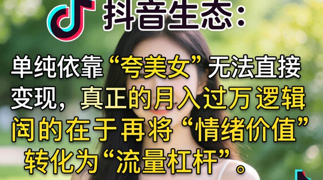 抖音美女变现技巧与月入过万方法